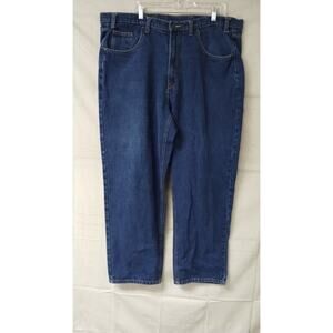 Full Blue Registered Jeans Mens 44X30 Blue Dark Wash Measured 42x28